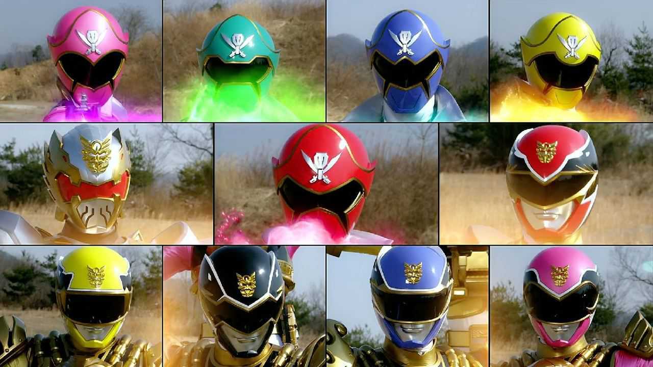 天装战队与海贼战队拼尽全力战斗终于打败了前辈超级战队