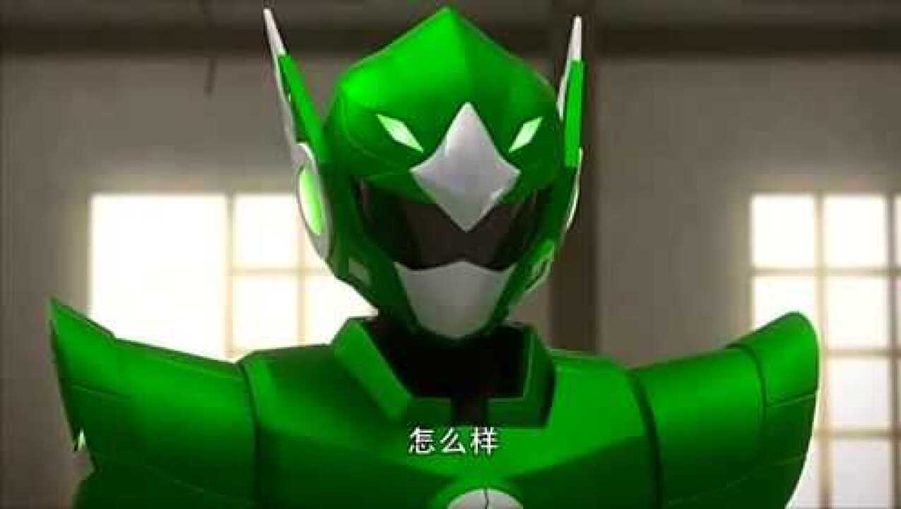 《迷你特工队》塞米碰见了绿色迷你队员霍克