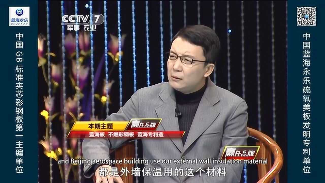 蓝海永乐董事长接受cctv采访纯英文版