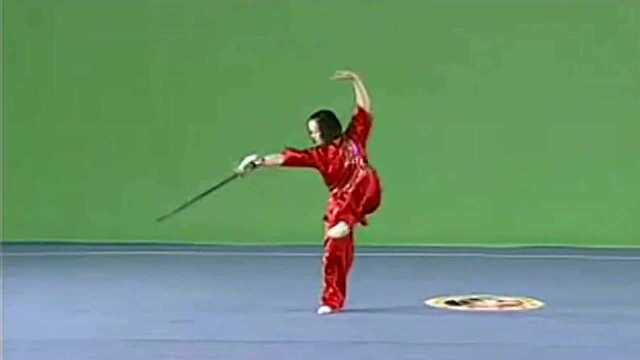 武术剑术基本功视频 武术初级套路教学_腾讯视频