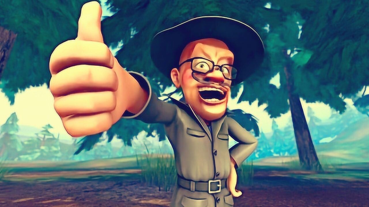 光头强假扮是冒险家还起名字是拖拖拉拉斯基实在是太逗了