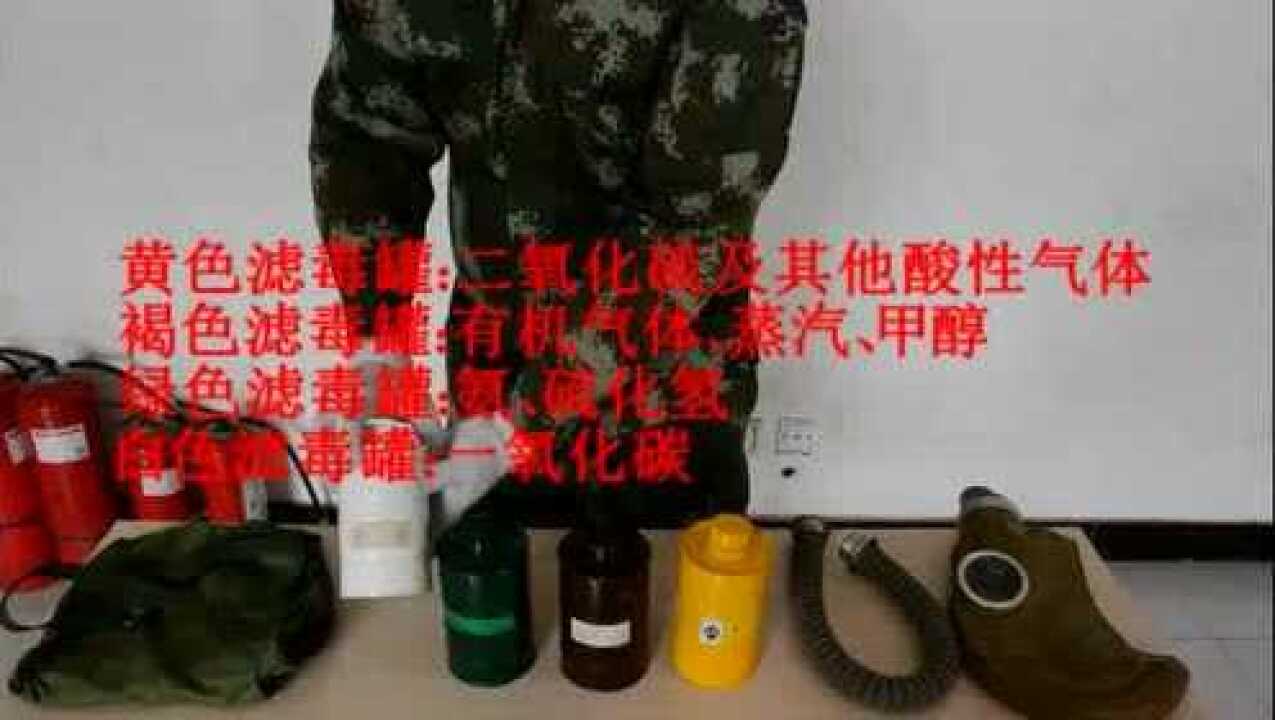 过滤式防毒面具培训教程_高清