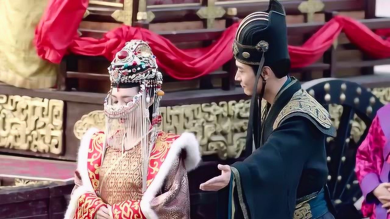 独孤天下,宇文邕与阿史那云大婚,他还是一眼就看到了伽罗_腾讯视频