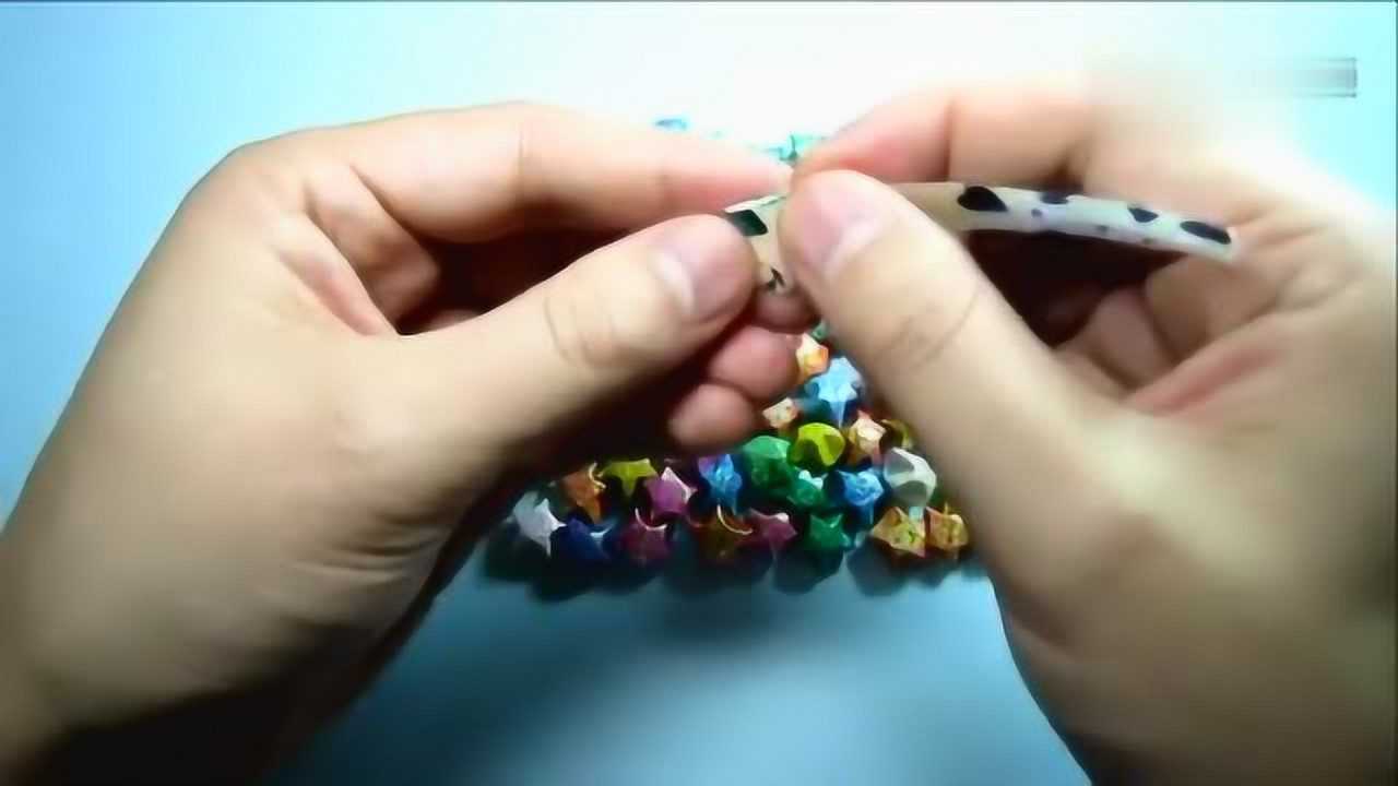 只需看一遍就能学会的幸运星折纸,小星星的特殊折法教程!