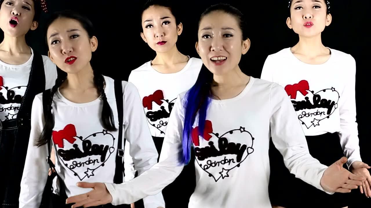 国产五胞胎姐妹无伴奏合唱let it go冰雪奇缘