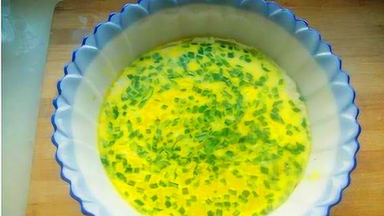 韭菜蒸蛋的做法简单易学营养美味