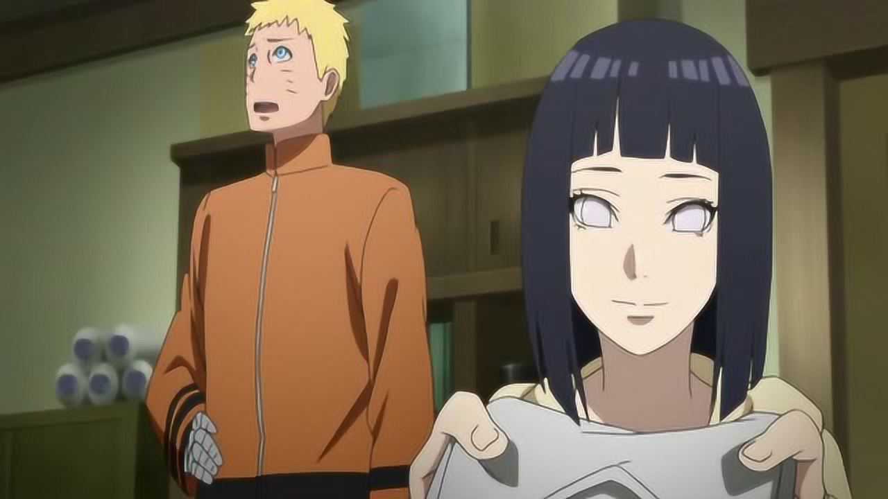 火影忍者博人传鸣人雏田一家人非常的幸福