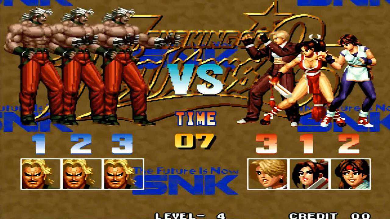 拳皇95第一次觉得我的队伍比boss强