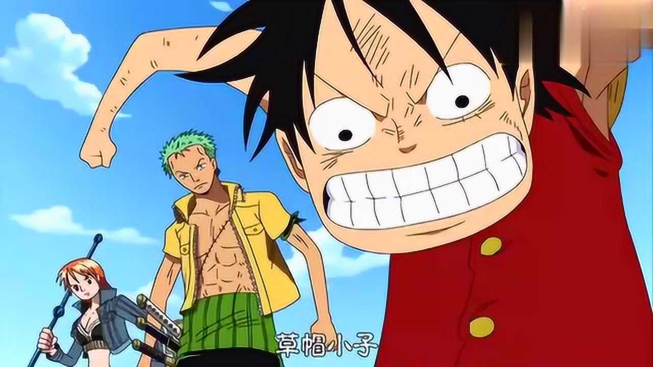 海贼王在别人最激动的时候路飞突泼冷水索隆都吐槽了