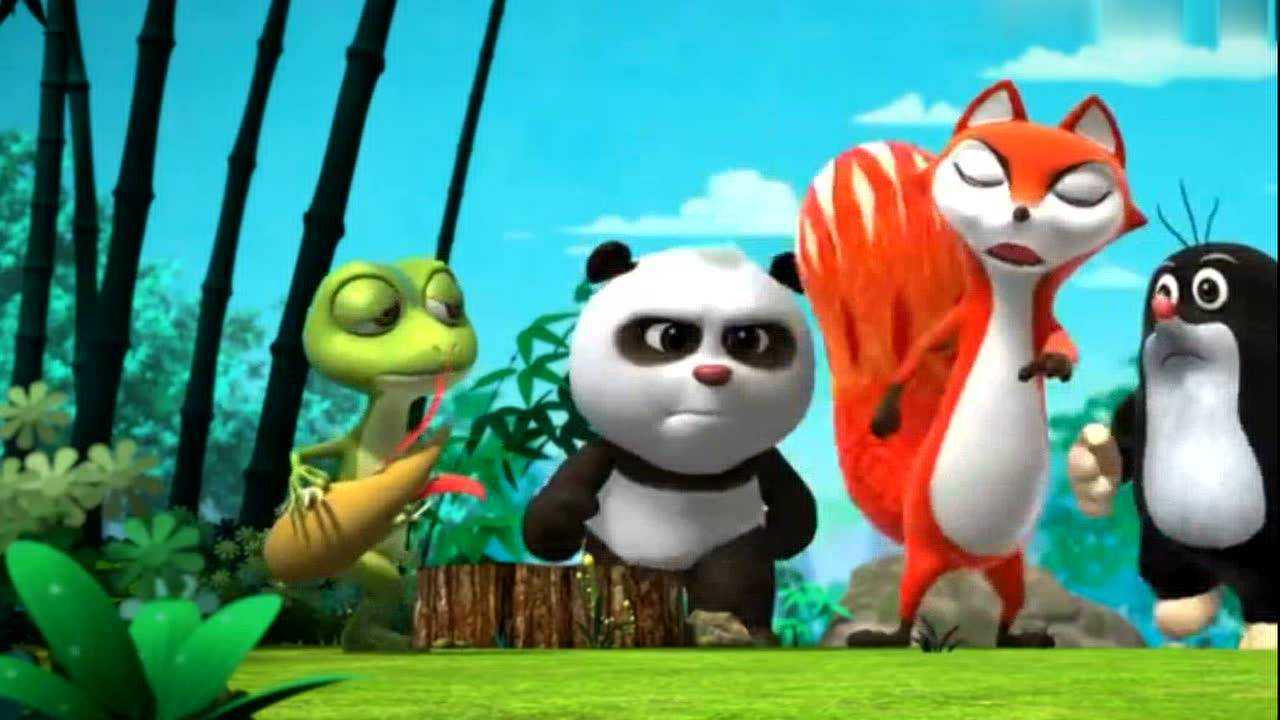 熊猫和小鼹鼠最漂亮的尾巴狐狸先生不服