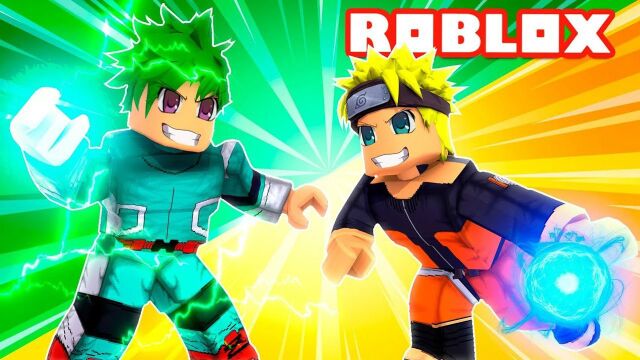 小飞象解说 Roblox动漫大亨 我的英雄学院绿谷少年登场!