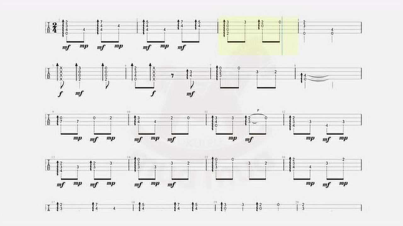 木马尤克里里喀秋莎指弹gtp演示