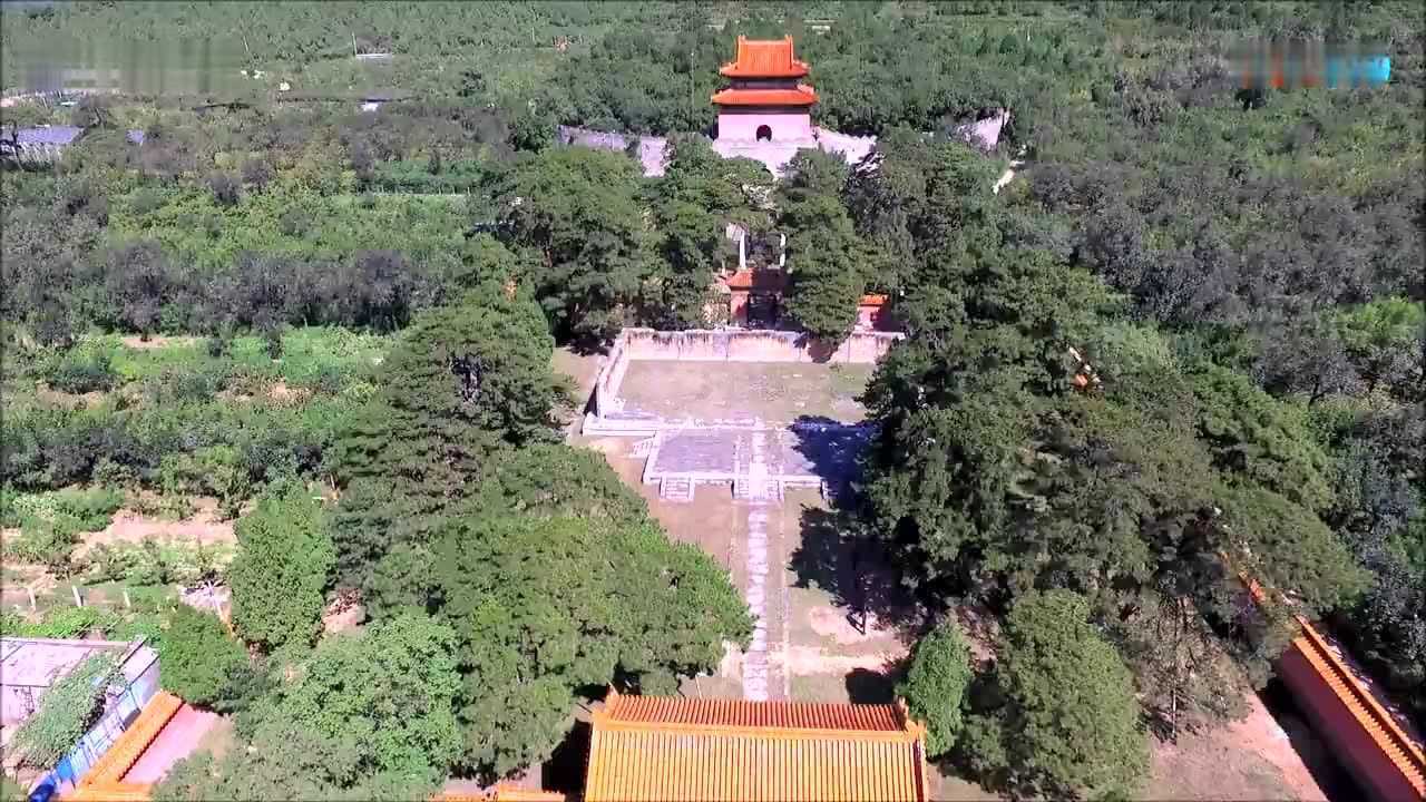 明十三陵航拍_腾讯视频