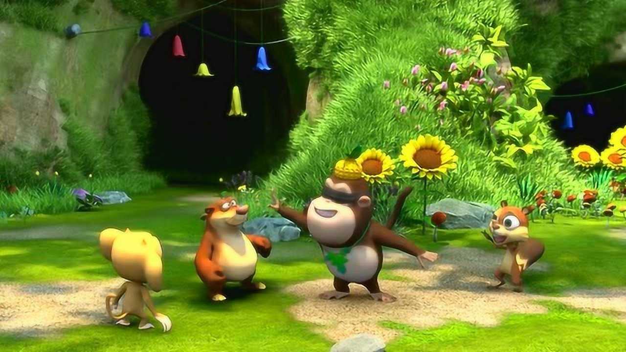 熊熊乐园 大家都去玩游戏熊二不玩想回家_腾讯视频