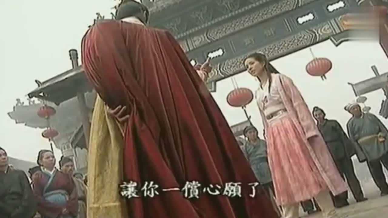 《杨门女将》杨八妹武功不济被武状元拴狗绳,杨安英雄救美!_高清1080P在线观看平台_腾讯视频