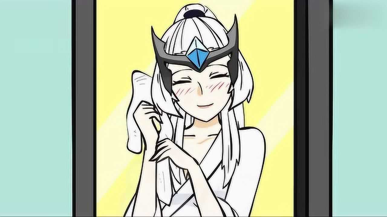 王者荣耀搞笑小动画-露娜的美少女战衣