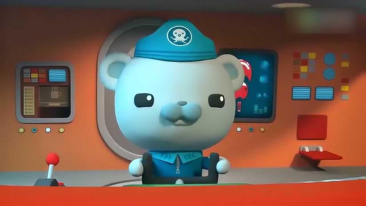 海底小纵队:达西西想靠冲浪救蜗牛和呱唧,也没别的办法了!