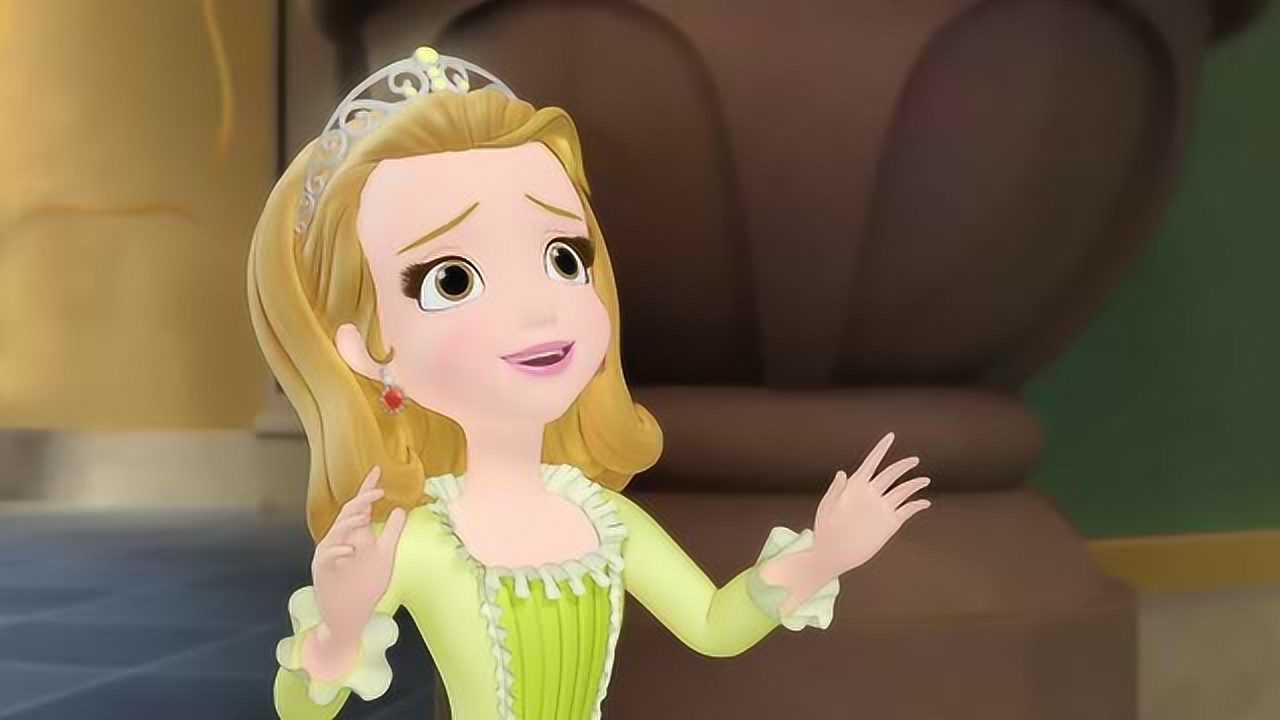 小公主苏菲亚安柏故作可怜博取爸爸妈妈同情心