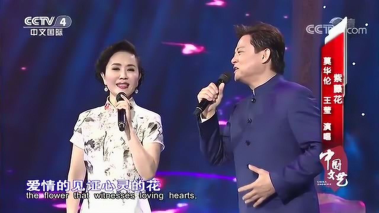 男女声对唱紫藤花图片