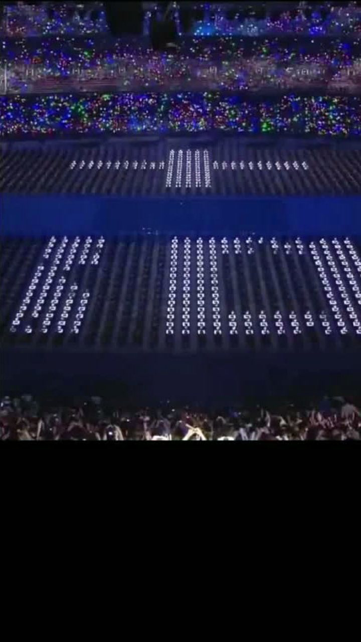 2008年8月8日,北京奥运会开幕式,千人击缶倒计时,燃爆了_腾讯视频