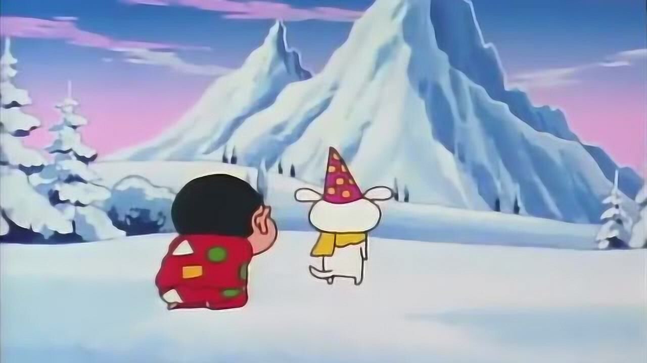 小白会魔法给小新变出了一个高铁火车头