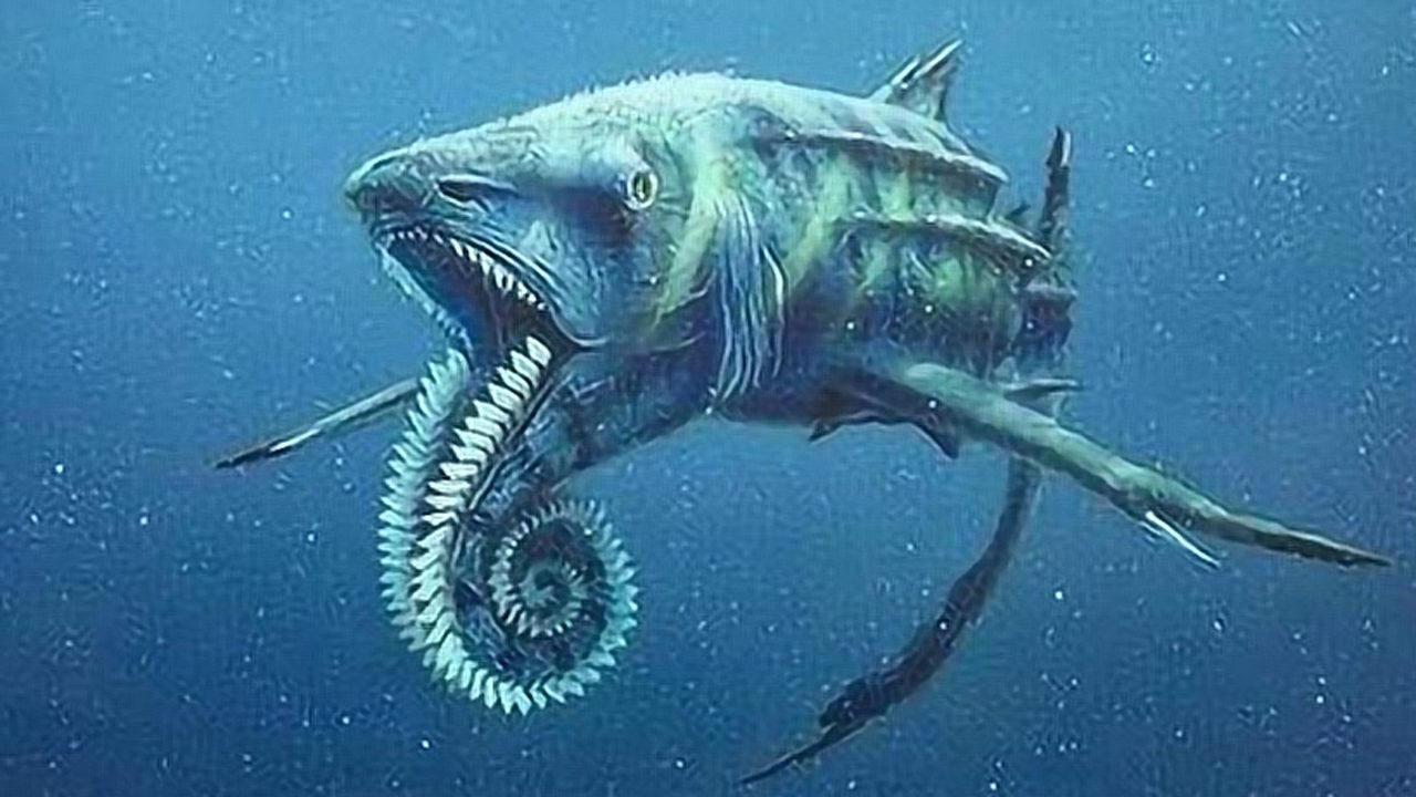 深渊大嘴巨齿鲨,在古代和我们的祖先共处一个时代,咬力超越霸王龙