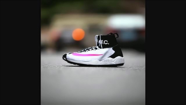 Nike Zoom Mercurial Flyknit IX F.C.吕布二代高帮套脚慢跑鞋