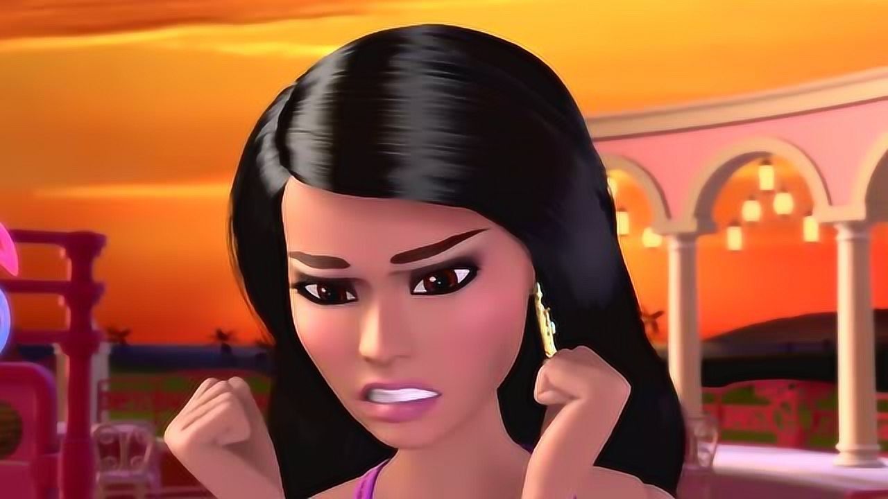 《芭比之梦想豪宅》拉奎尔你没听到什么声音吗?有东西向你飞来!