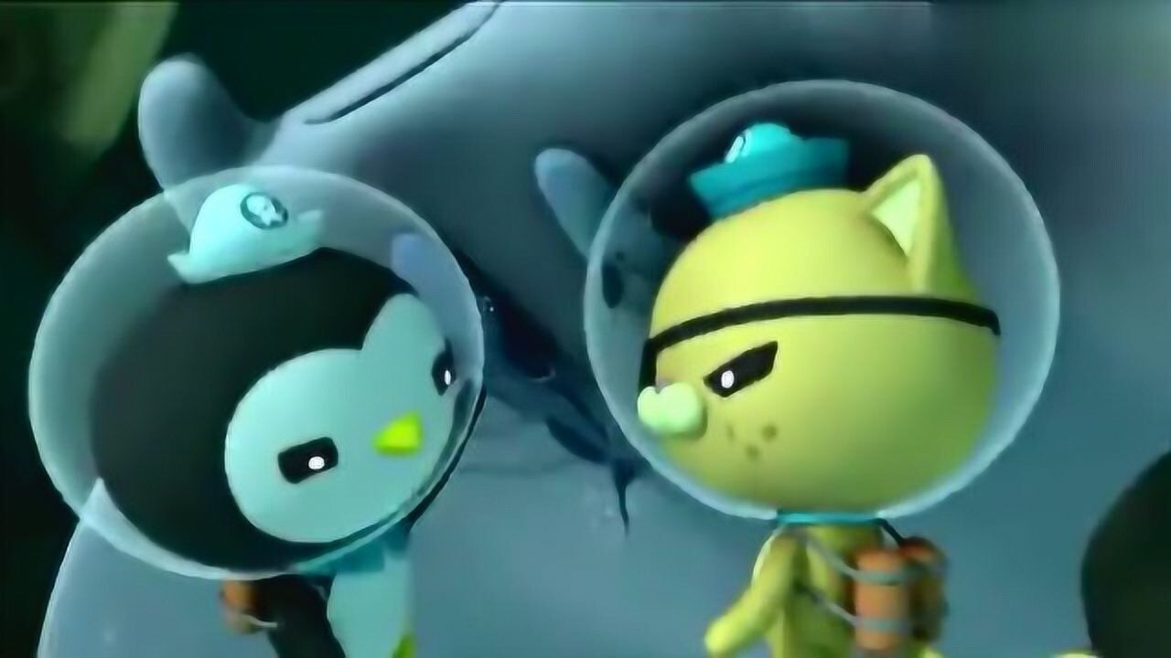 海底小纵队在大海深处是魔鬼鱼潜伏的地方
