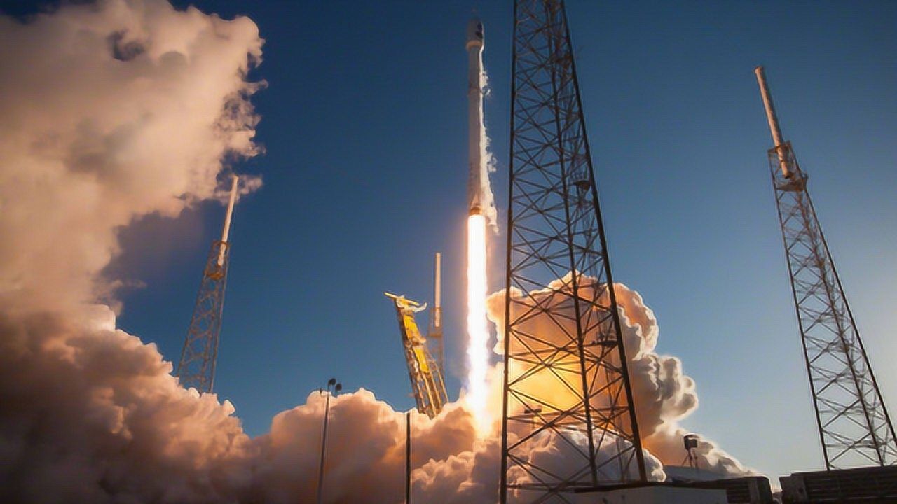 揭秘马斯克spacex火箭计划猎鹰9再送20颗卫星入太空