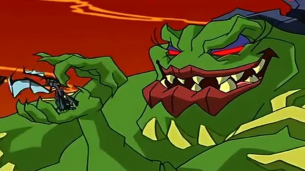 恶魔波刚的后背有点痒,小玉居然爬到背上帮他抓痒:成龙历险记