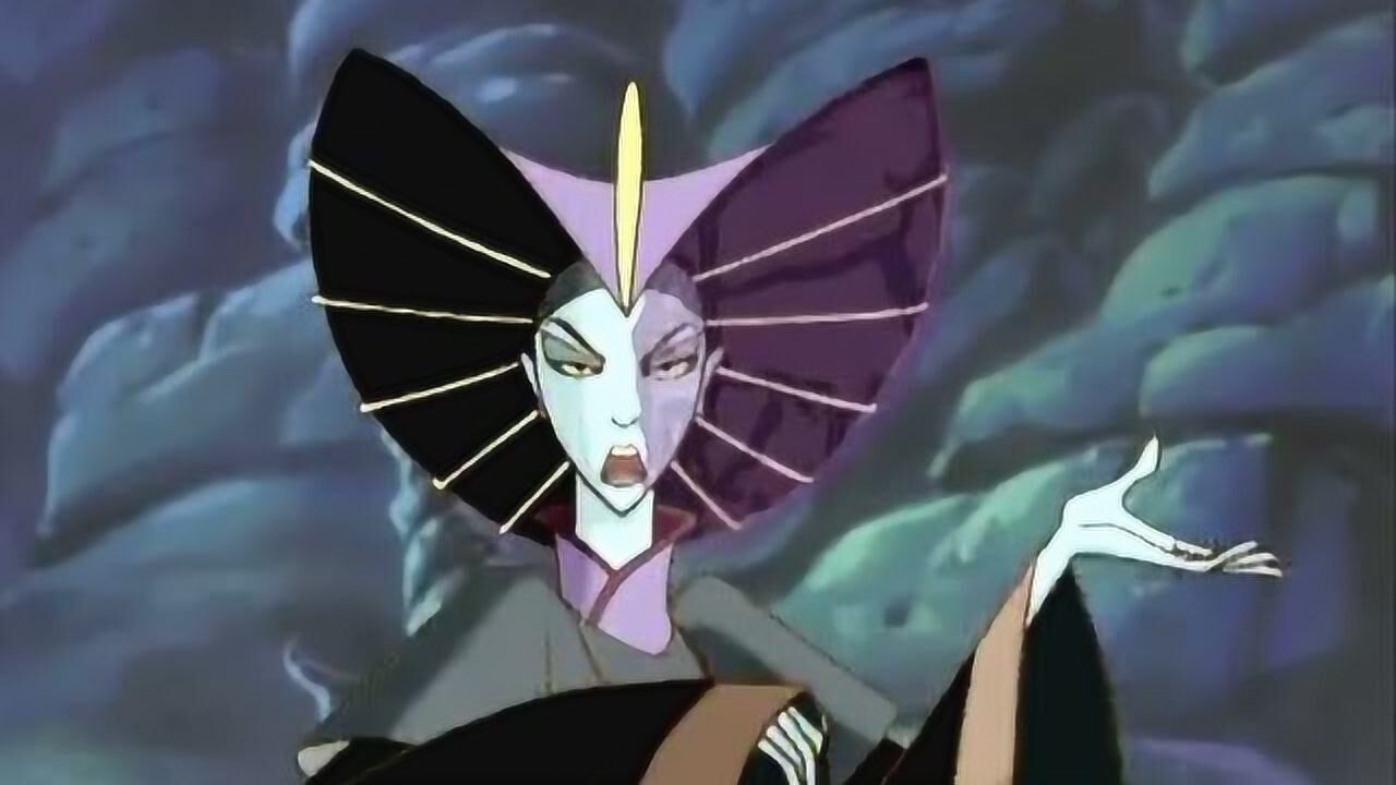 哪吒传奇石矶娘娘刚变化成人申公豹就倒着走了进来