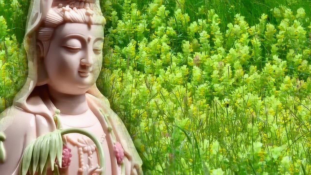 欢喜观音 念佛净心 观音偈 六字大明咒 南无观世音菩萨