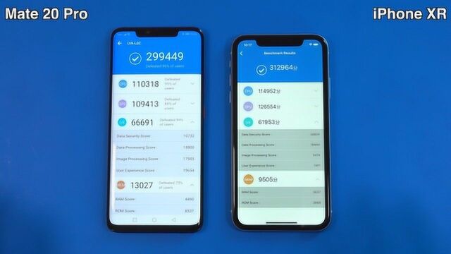 HUAWEI Mate 20 Pro挑战iPhone XR速度评测 ,网友:iPhoneR,再见!