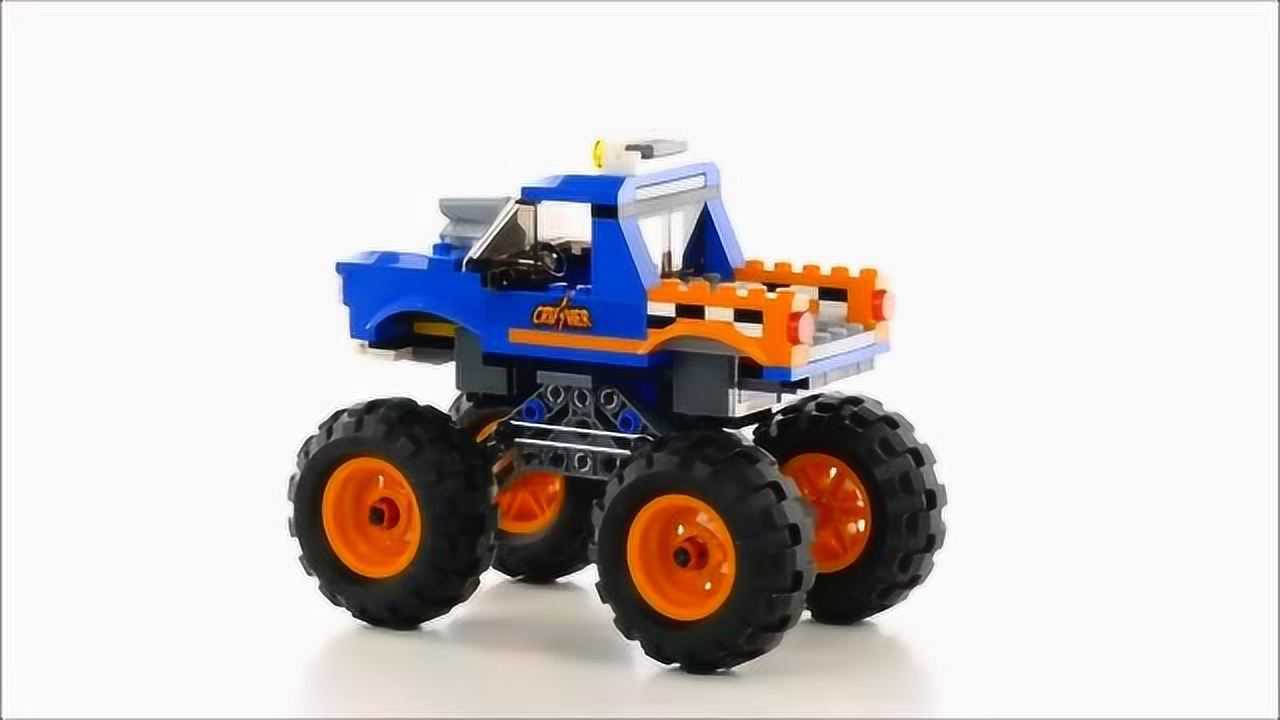 乐高-城市系列之巨轮越野车