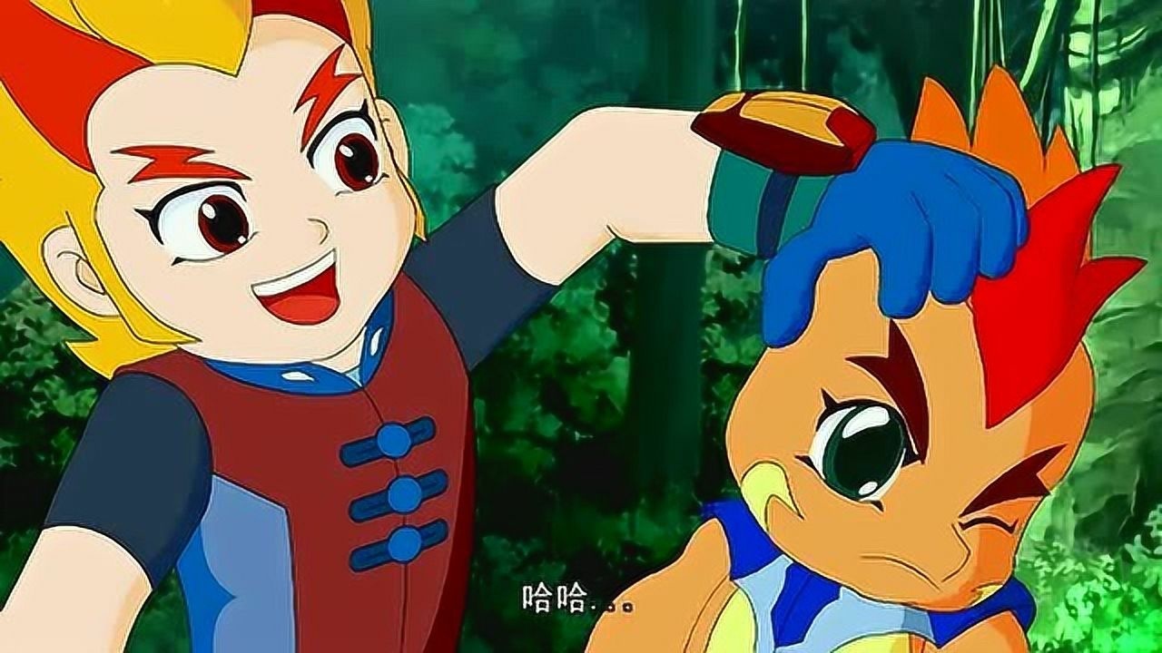 晶码战士:炎龙兽感觉有埋伏,心里有些不安!