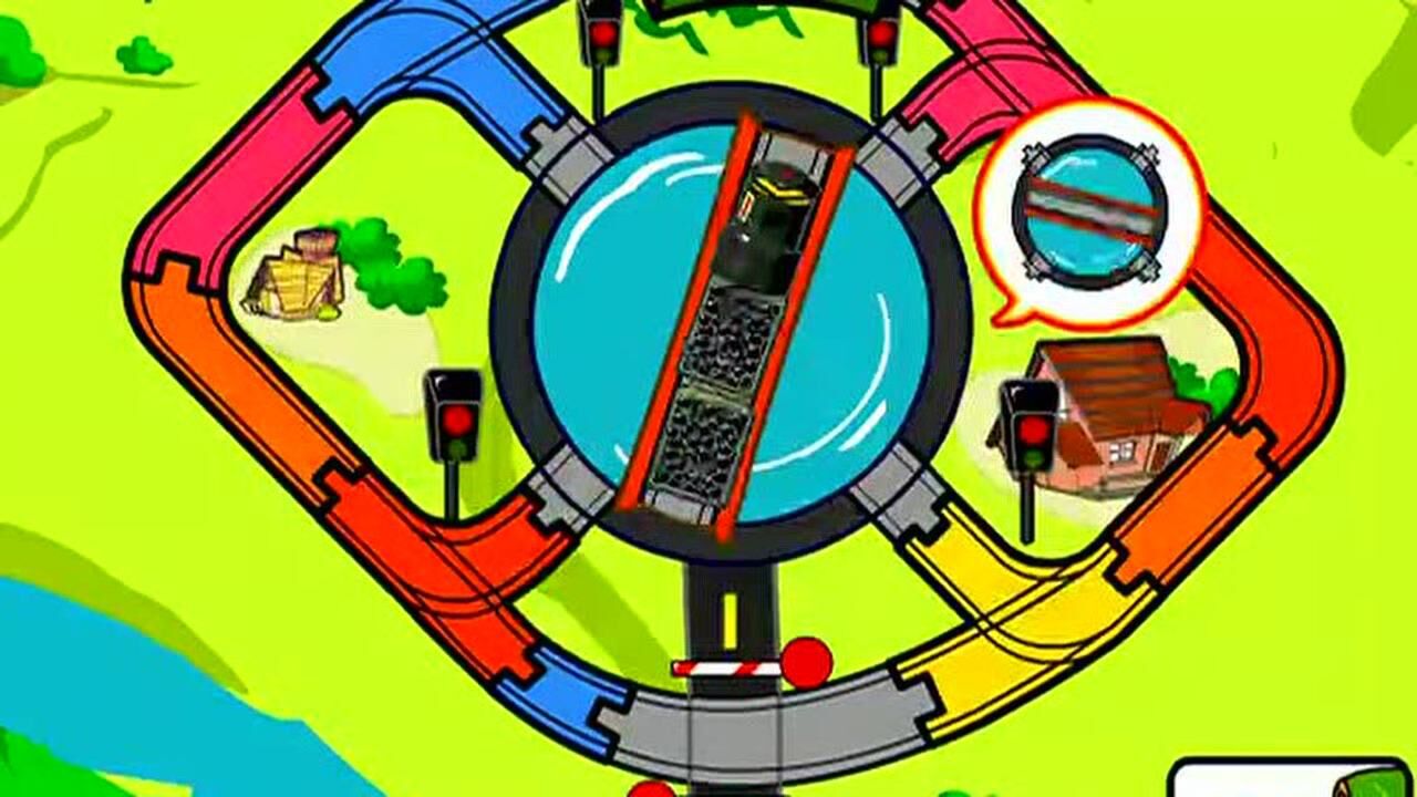 托马斯过河2水上火车道神奇变道游戏