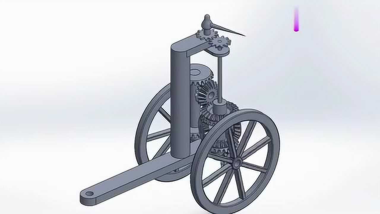 指南车机械结构的运动研究