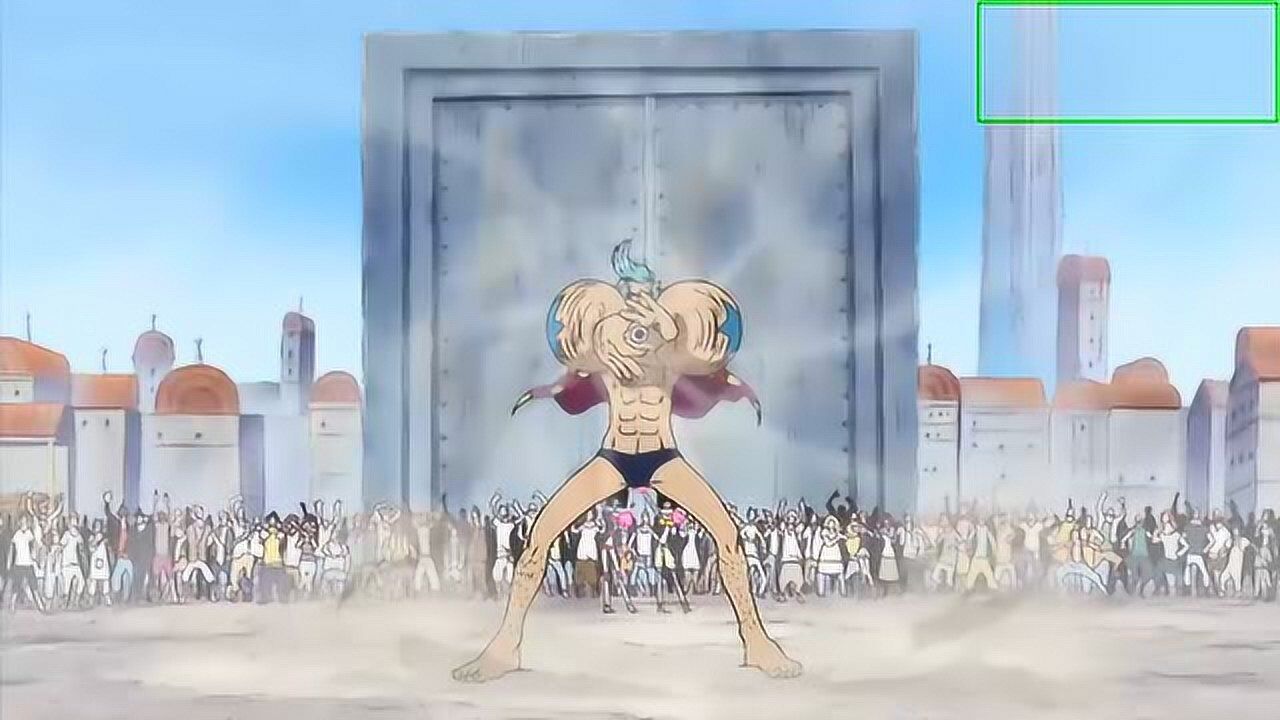 海贼王强大的空气炮改造人弗兰奇