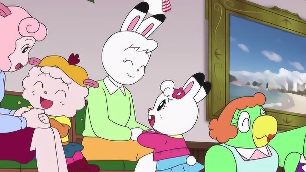 可爱巧虎岛巧虎回来妈妈紧紧的抱着它乐乐看到了心里好羡慕