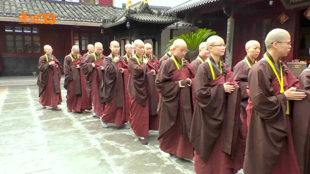 普济禅寺三坛大戒法会女众部举行大僧加法