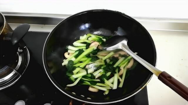 经典香菇炒青菜