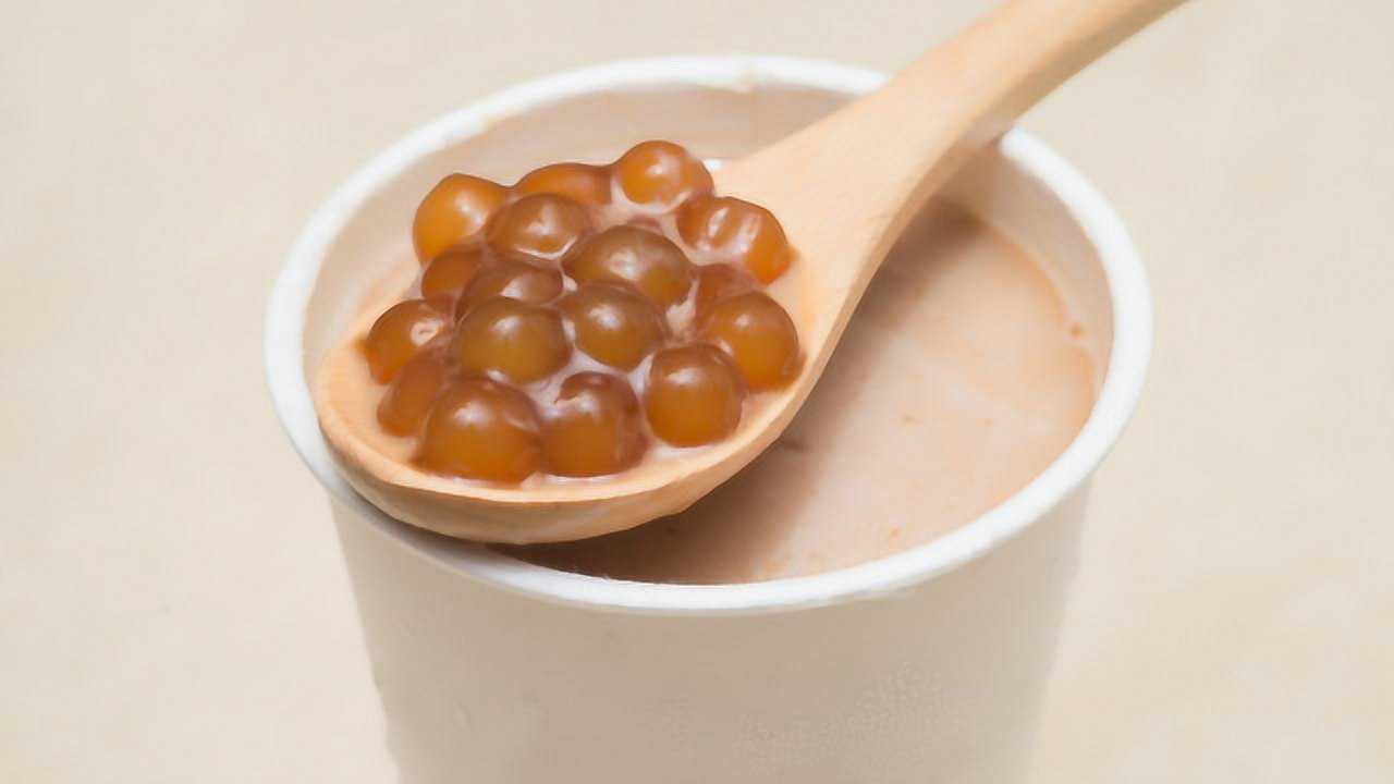 焦糖珍珠奶茶的做法珍珠q弹奶香浓郁做法非常简单
