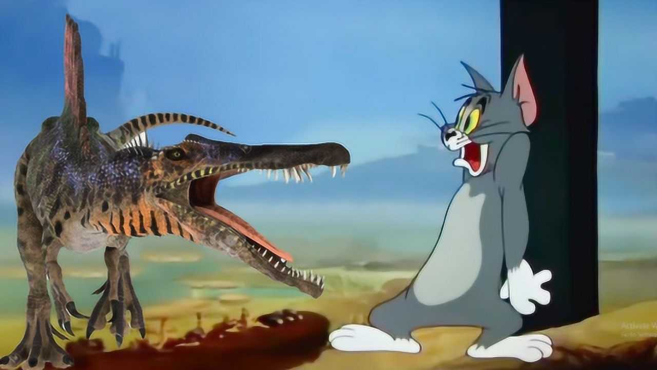 猫和老鼠:汤姆猫穿越,惨遭恐龙糟蹋,悲剧了!