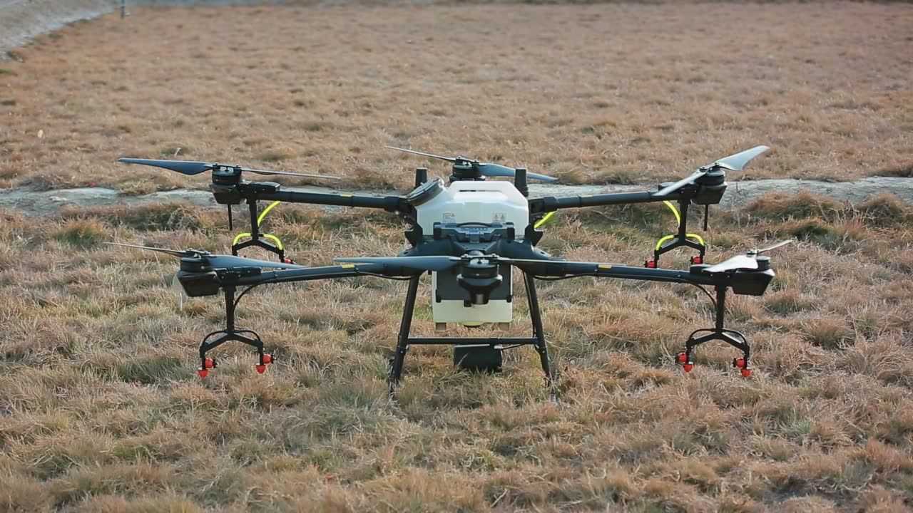 铁漫公司大疆植保无人机t16开箱评测视频