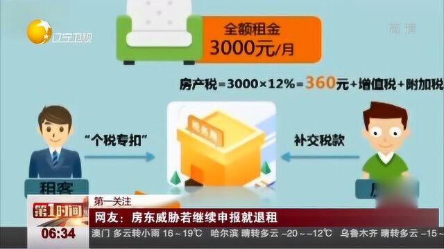 申请“住房租金专扣”网友:房东威胁若继续申报就退租