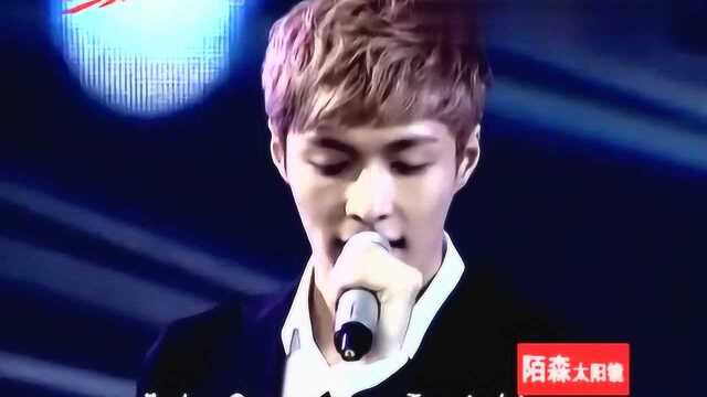 EXO《人鱼的眼泪》现场,中国爱大歌会也是很经典的一场了!