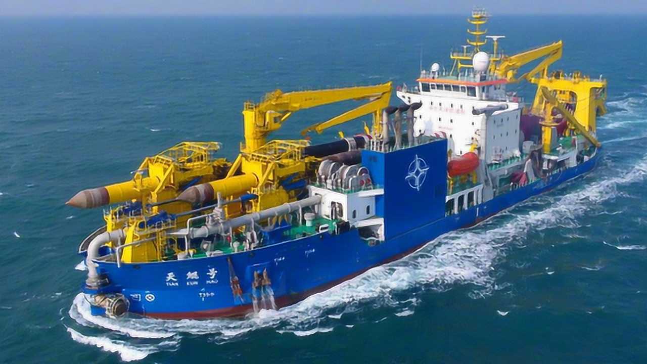 国之重器诞生天鲲号孕育5年终下水中国再多钱都不卖