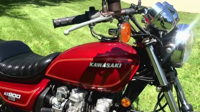 经典老车欣赏1976年川崎 Kawasaki KZ900 LTD