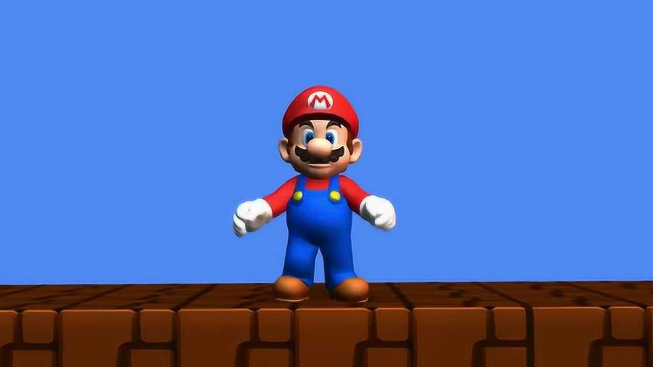 超级马里奥,身高比较,谁最高